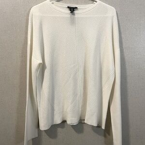 Eileen Fisher sweater in cream